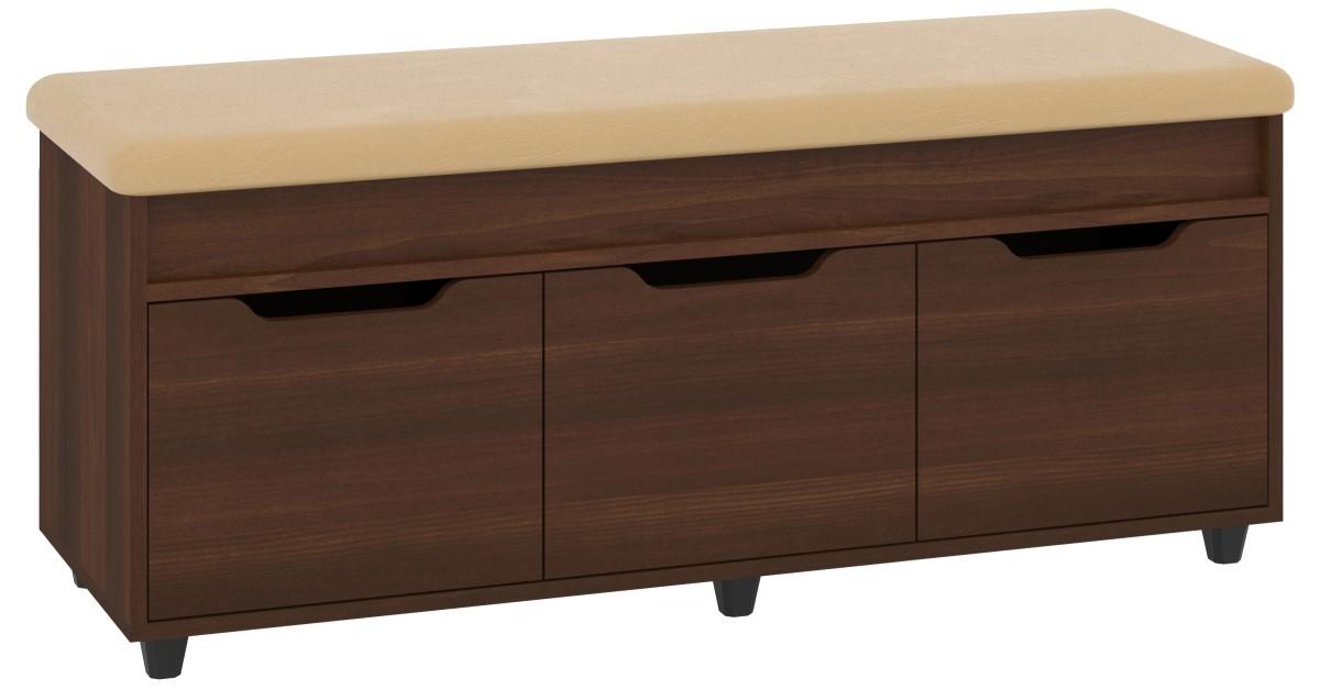 Dulap pentru incaltaminte Pehotin B-6 nuc/cafea