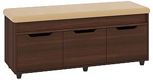 Dulap pentru incaltaminte Pehotin B-6 nuc/cafea