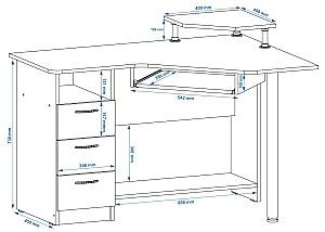 Masa pentru calculator Pehotin Orfey nuc