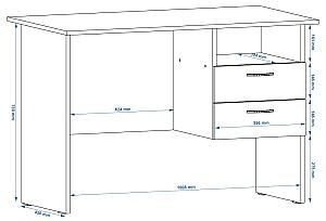 Masa de birou Pehotin Junior nuc