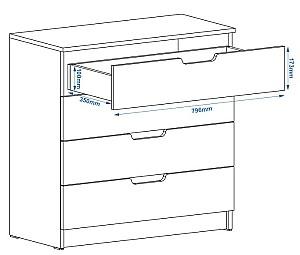 Comoda Pehotin K-4 Eco nuc