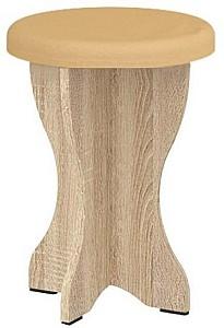 Taburet Pehotin 2 Stejar Sonoma/Cafea