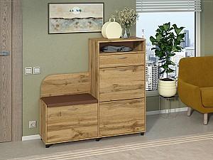 Dulap pentru incaltaminte Pehotin B-5 Stejar Taho(Maro)/Maro