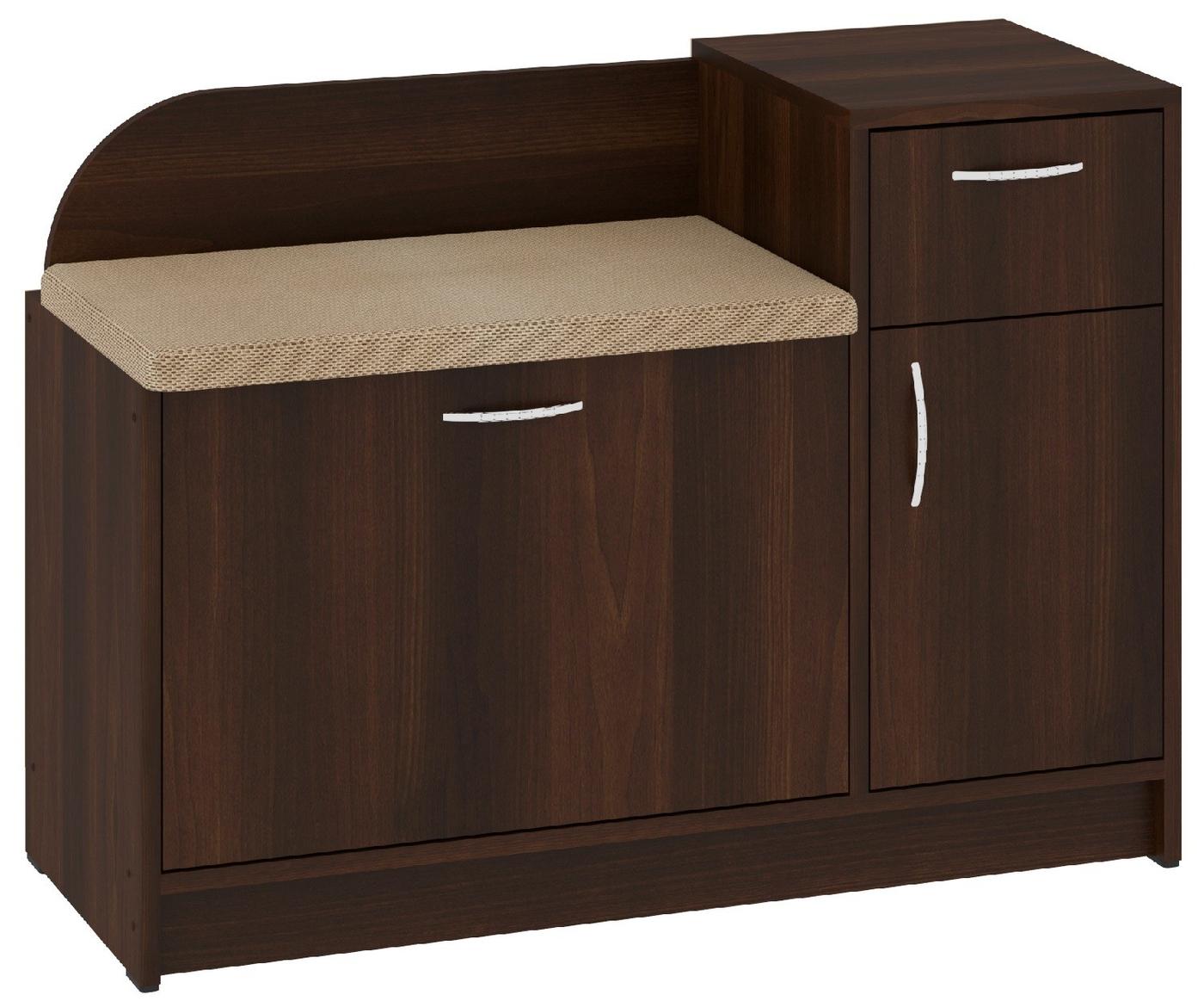 Dulap pentru incaltaminte Pehotin B-3 Nuc(Maro)/Brown Toronto(Bej)