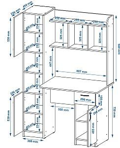 Masa de birou Pehotin Eridan Kraft
