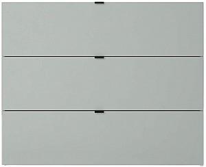 Comoda Fabrik Home Hardy 3S Frasin Alb / Gri Mat