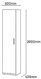 Dulap penal Fabrik Home Office Line Nr.6 Gri