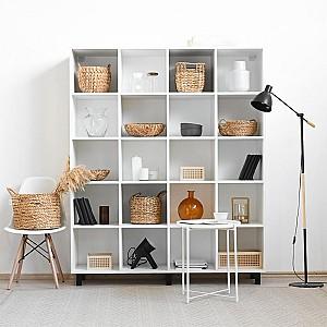 Etajera Fabrik Home Albert Frasin Alb