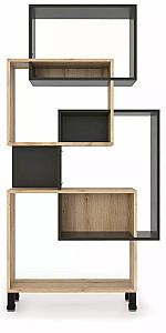 Etajera Fabrik Home Josse Antracit(Gri)/Stejar Ewok(Bej)