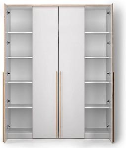 Dulap Fabrik Home Marshal Alb / Alb