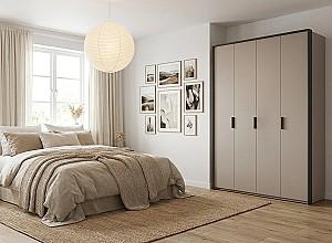 Dulap Fabrik Home Marshal Alb / Cașmir