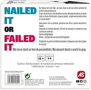 Joc de masa AS Company Nailed It or Failed It (RO) 1040-25800