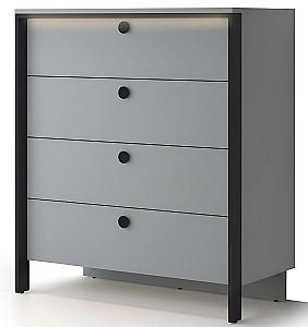 Comoda Fabrik Home Clay 4S Gri