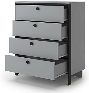 Comoda Fabrik Home Clay 4S Gri