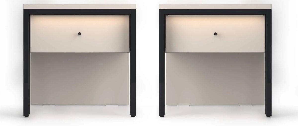 Noptiera Fabrik Home Clay (2 buc.) Cașmir