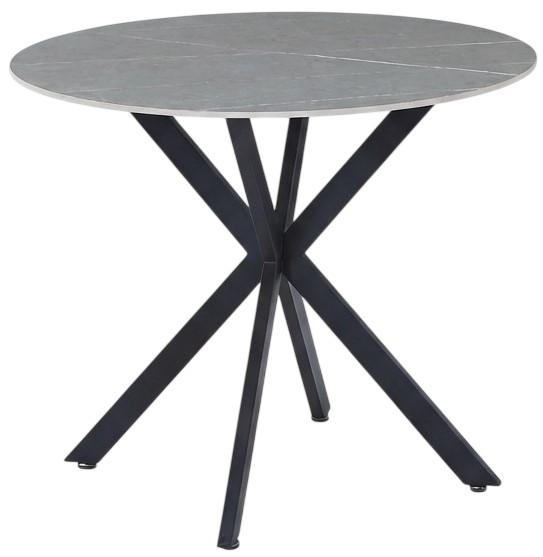 Masa Yasen T2492 900x751 Ceramică Gri / Negru