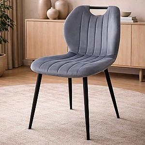 Scaun Yasen С 2512 (HLR 20) Gri Inchis / Negru