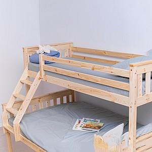 Pat copii MobiCasa Mowgli Natural 80/120x200