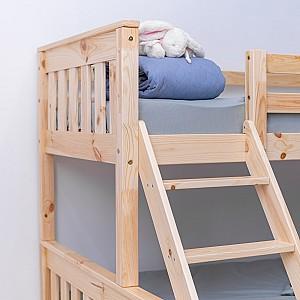 Pat copii MobiCasa Mowgli Natural 80/120x200