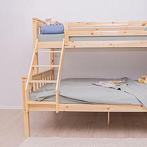 Pat copii MobiCasa Mowgli Natural 80/120x200