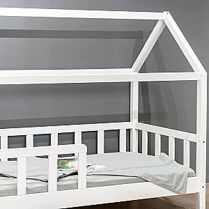 Pat copii MobiCasa Jasmine 80x160 White