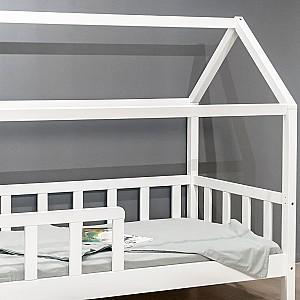 Pat copii MobiCasa Jasmine 90x200 Alb