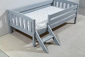 Pat copii MobiCasa Dino Gray 80x160