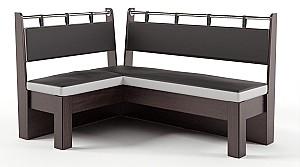 Coltar bucatarie ML Mobila Omega (set) Wenge(Maro)/Negru/Gri