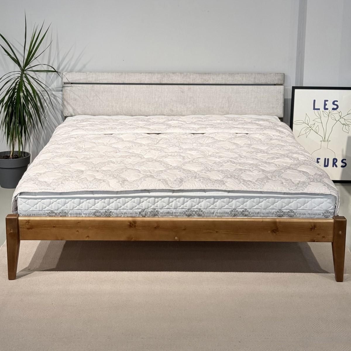 Pat MobiCasa L-258 160x200 Caramel / Topaz 90 (Gri Deschis)