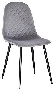 Set de masa si scaune Yasen DT-2423 120x80 Mocha White + 6 scaune DC 5010 (HLR 22) Gri