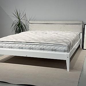 Pat MobiCasa L-258 160x200 Alb / Topaz 90 (Gri Deschis)