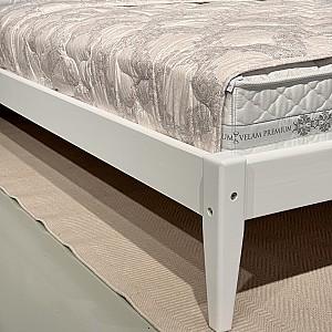 Pat MobiCasa L-258 160x200 Alb / Topaz 90 (Gri Deschis)