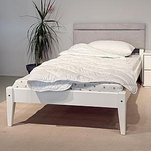 Pat MobiCasa L-158 90x200 Alb / Alpaca 90 (Gri Deschis)