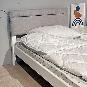 Pat MobiCasa L-158 90x200 Alb / Alpaca 90 (Gri Deschis)