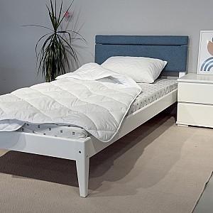 Pat MobiCasa L-158 90x200 Alb / Alpaca 82 (Albastru)