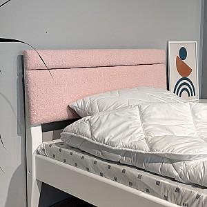 Pat MobiCasa L-158 90x200 Alb / Alpaca 61 (Roz)