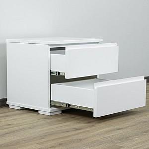 Noptiera MobiCasa Boston Alb