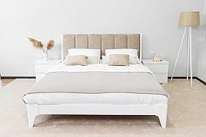 Pat MobiCasa Malmo 160x200 Alb /  Neapoli 03 (Bej)