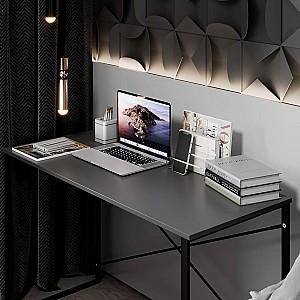 Masa de birou MobiCasa Ascet 120 Grafit / Negru