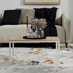 Masuta de cafea, reviste MobiCasa Just Fiji Sonoma/Alb