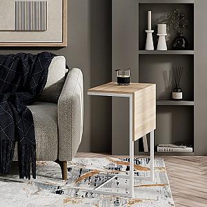 Masuta de cafea, reviste MobiCasa Just Fiji Sonoma/Alb