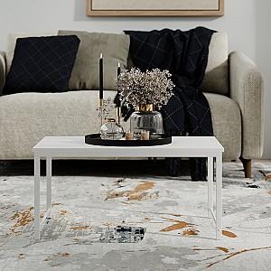 Masuta de cafea, reviste MobiCasa Just Fiji Alb