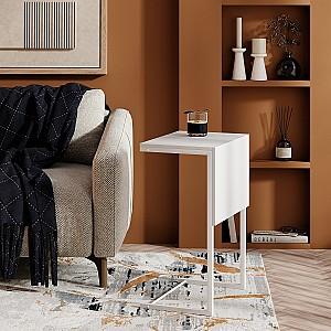 Masuta de cafea, reviste MobiCasa Just Fiji Alb