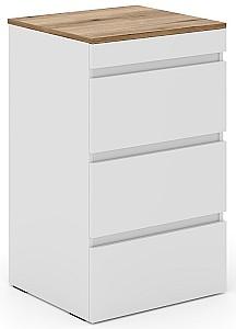 Masa de birou MobiCasa Molli Ewok/Alb