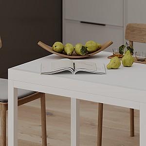 Masa MobiCasa Armstrong 90/180x70 Alb