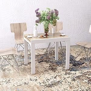 Masa MobiCasa Kors Kraft Auriu / Alb