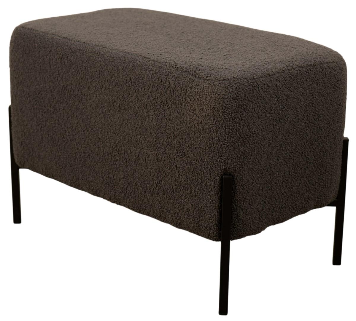 Bancheta Nex Home Teddy 54 Gri inchis