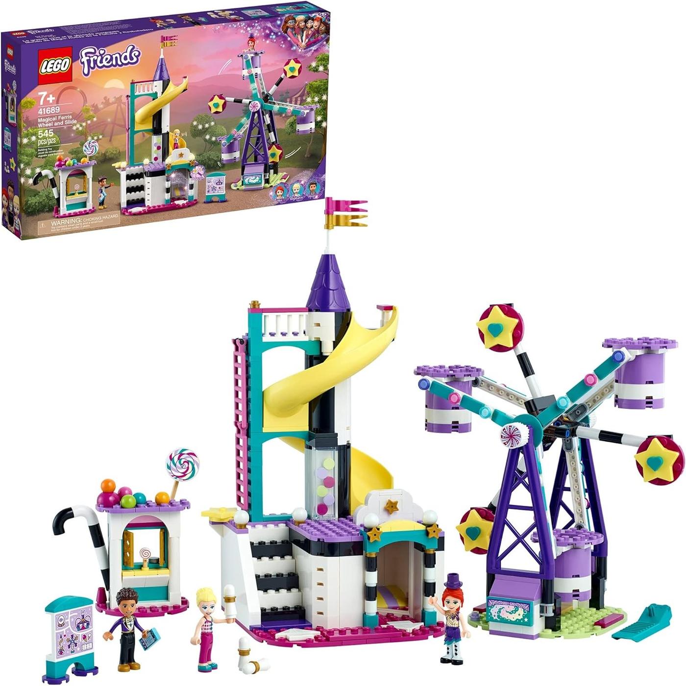 Constructor LEGO 41689 Magical Ferris Wheel And Slide