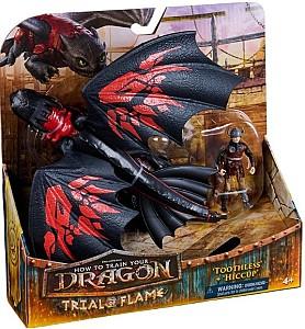 Figurina personaj Spin Master Dragonul Toothless și Hiccup (6075557)