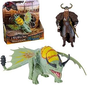 Figurina personaj Spin Master Stoick și dragonul Rumblehorn (6075559)